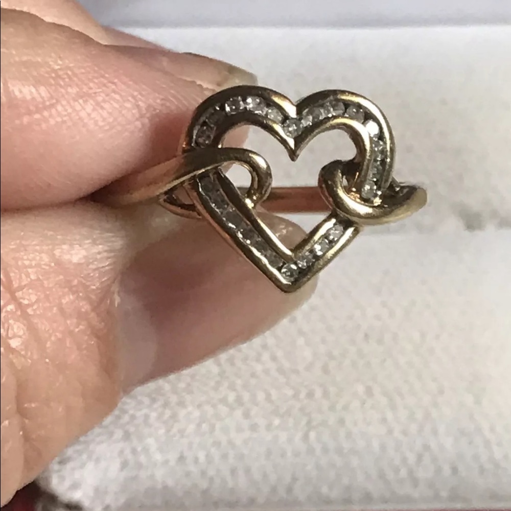 💍Beautiful Heart diamond ring💍